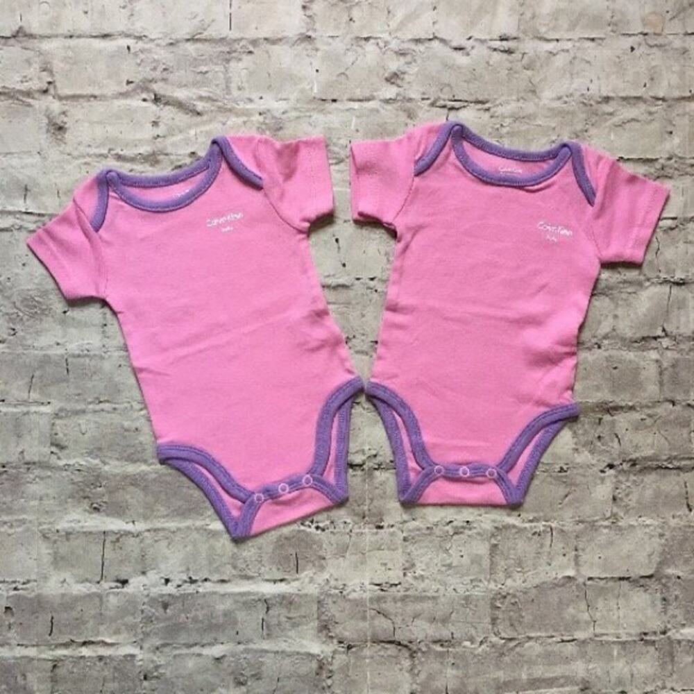 Calvin Klein Baby Girl Onesies
